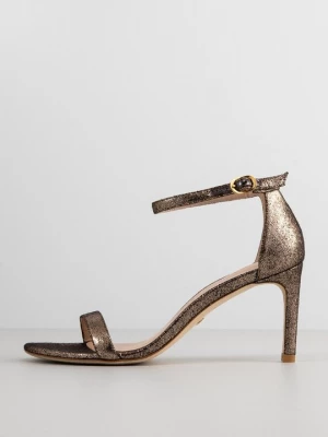 Foto van product Sandalen met hoge hak Stuart Weitzman goudkleurig