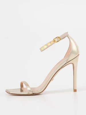 Foto van product Sandalen met hoge hak Stuart Weitzman goudkleurig