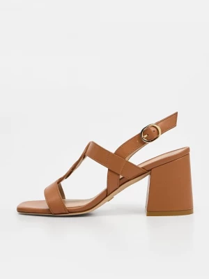 Foto van product Sandalen met hoge hak Stuart Weitzman lichtbruin