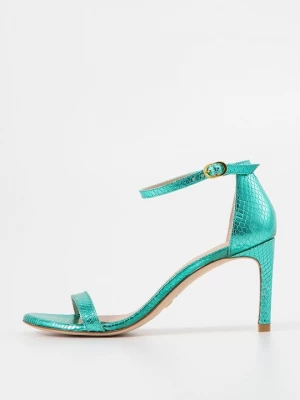 Foto van product Sandalen met hoge hak Stuart Weitzman turquoise