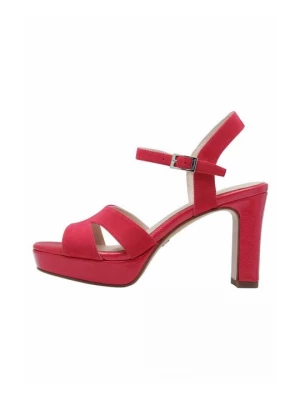 Foto van product Sandalen met hoge hak Tamaris donkerroze