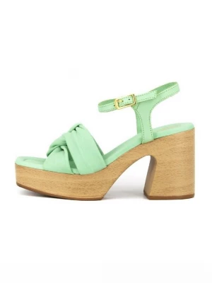 Foto van product Sandalen met hoge hak Unisa lichtgroen
