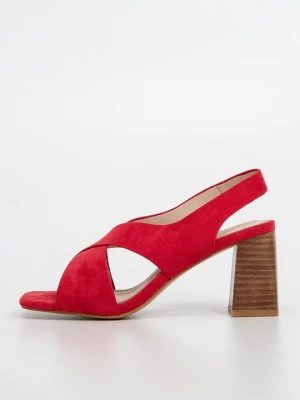 Foto van product Sandalen met hoge hak Vanessa Wu rood