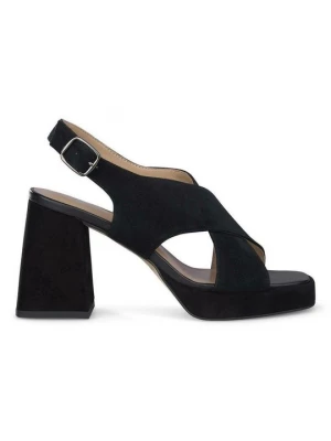 Foto van product Sandalen met plateauzool Alma en Pena donkerblauw