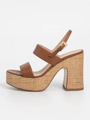 Foto van product Sandalen met plateauzool Baldinini bruin