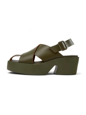 Foto van product Sandalen met plateauzool Camper groen