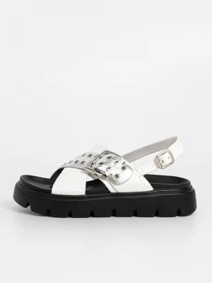 Foto van product Sandalen met plateauzool Cassis Côte D'azur wit
