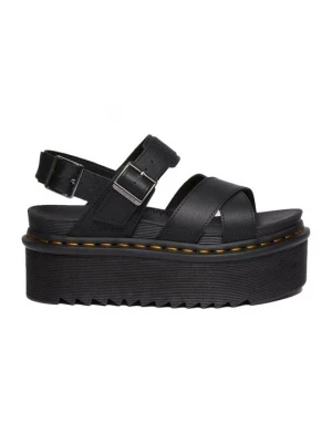 Foto van product Sandalen met plateauzool Dr. Martens zwart