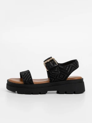 Foto van product Sandalen met plateauzool Dune London zwart