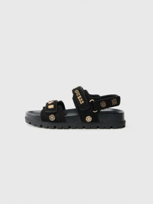 Foto van product Sandalen met plateauzool Guess zwart