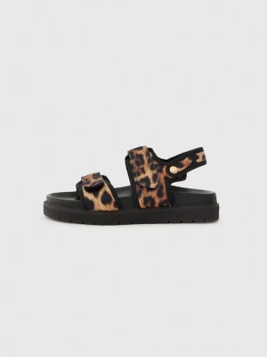 Foto van product Sandalen met plateauzool Inuovo lichtbruin