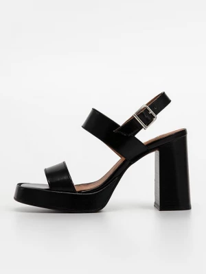 Foto van product Sandalen met plateauzool Jonak zwart