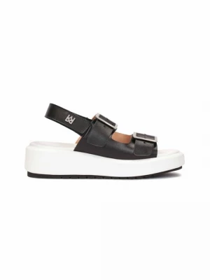 Foto van product Sandalen met plateauzool Kazar zwart