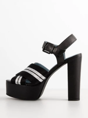 Foto van product Sandalen met plateauzool Kennel & Schmenger zwart