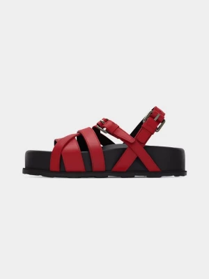 Foto van product Sandalen met plateauzool MOSCHINO rood