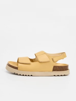 Foto van product Sandalen met plateauzool Scholl geel