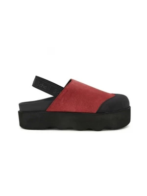 Foto van product Sandalen met plateauzool Scholl rood