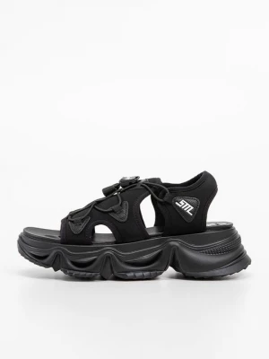 Foto van product Sandalen met plateauzool Steve Madden zwart
