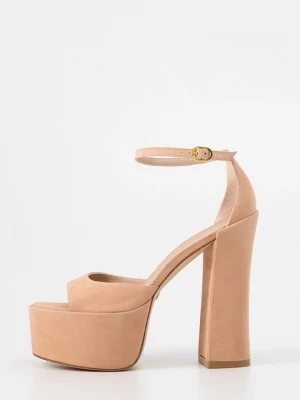 Foto van product Sandalen met plateauzool Stuart Weitzman beżowy