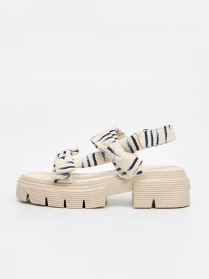 Foto van product Sandalen met plateauzool Stuart Weitzman crème