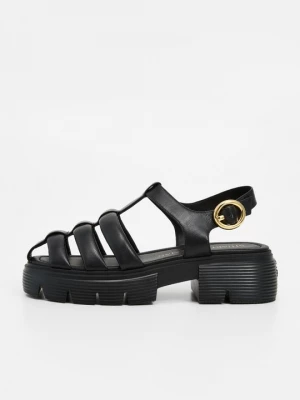 Foto van product Sandalen met plateauzool Stuart Weitzman zwart