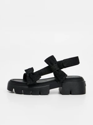 Foto van product Sandalen met plateauzool Stuart Weitzman zwart