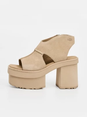 Foto van product Sandalen met plateauzool UGG donkerbruin