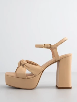 Foto van product Sandalen met plateauzool Unisa geel