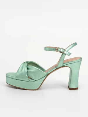 Foto van product Sandalen met plateauzool Unisa turquoise