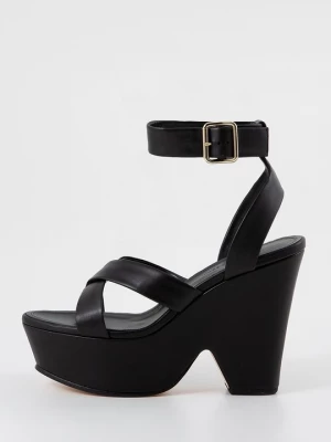 Foto van product Sandalen met plateauzool Victoria Beckham zwart