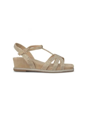 Foto van product Sandalen met sleehak Alma en Pena lichtbruin