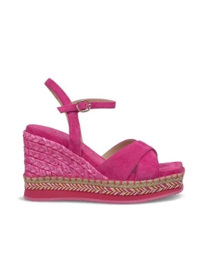 Foto van product Sandalen met sleehak Alma en Pena lichtbruin