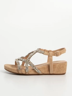 Foto van product Sandalen met sleehak Alma en Pena zandkleur