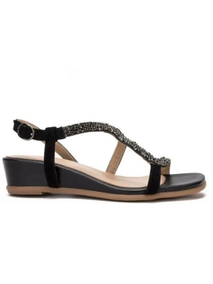 Foto van product Sandalen met sleehak Alma en Pena zwart
