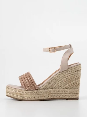 Foto van product Sandalen met sleehak CAFèNOIR roze