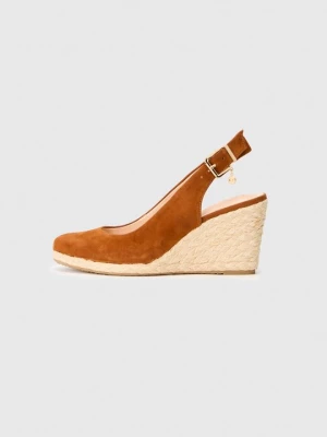 Foto van product Sandalen met sleehak Dune London cognac
