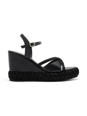 Foto van product Sandalen met sleehak Gioseppo zwart