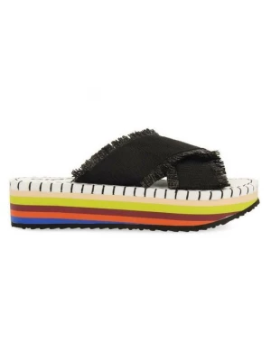 Foto van product Sandalen met sleehak Gioseppo zwart