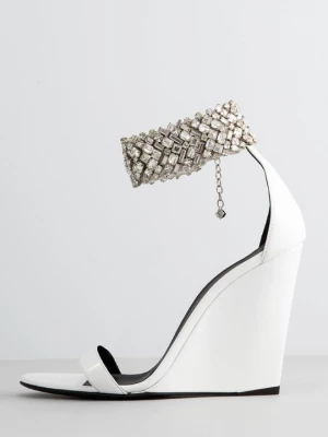 Foto van product Sandalen met sleehak Giuseppe Zanotti wit