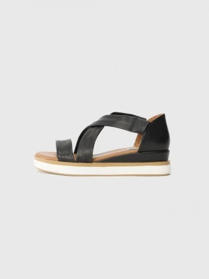 Foto van product Sandalen met sleehak Inuovo zwart