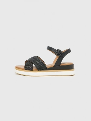 Foto van product Sandalen met sleehak Inuovo zwart
