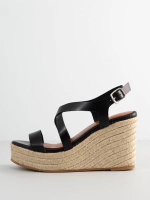 Foto van product Sandalen met sleehak Jonak zwart