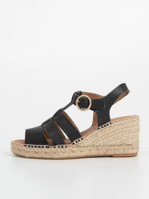 Foto van product Sandalen met sleehak Kanna zwart