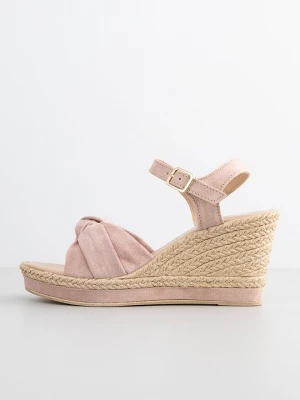 Foto van product Sandalen met sleehak Marco Tozzi roze