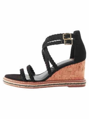 Foto van product Sandalen met sleehak Next zwart