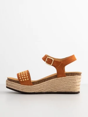 Foto van product Sandalen met sleehak Scholl bruin