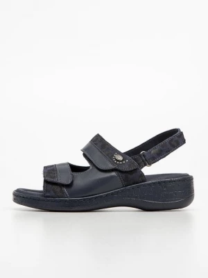 Foto van product Sandalen met sleehak Scholl donkerblauw