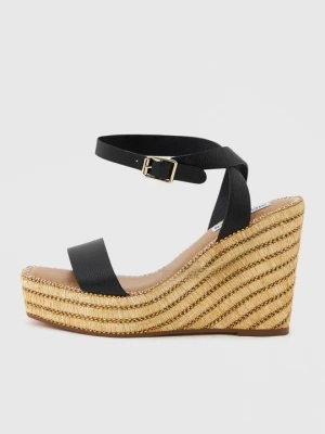 Foto van product Sandalen met sleehak Steve Madden zwart