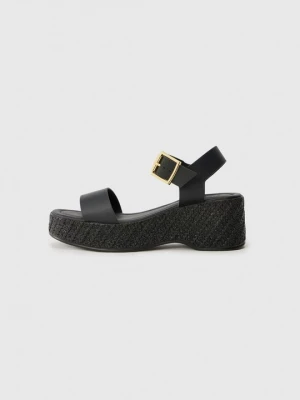 Foto van product Sandalen met sleehak Steve Madden zwart