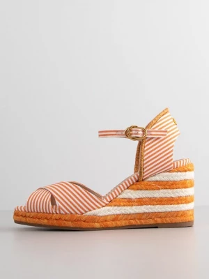 Foto van product Sandalen met sleehak Stuart Weitzman oranje